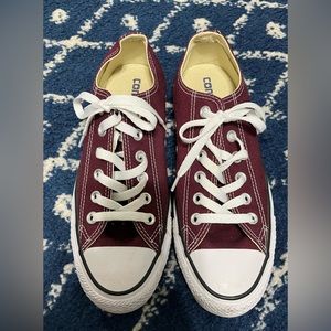 Maroon Converse